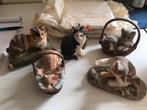 Katten beeldjes van Francien, Verzamelen, Ophalen of Verzenden, Zo goed als nieuw, Dier