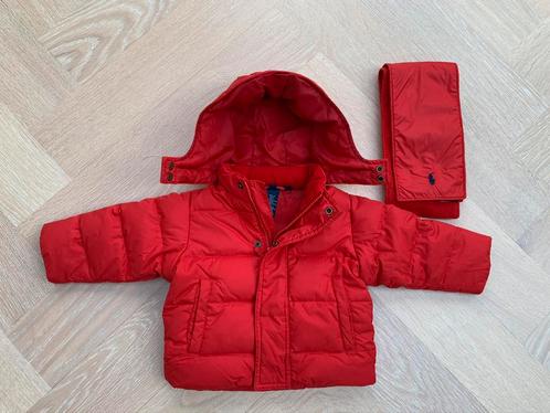 ZGAN: Donsjas met afneembare capuchon van Ralph Lauren mt 80, Kinderen en Baby's, Babykleding | Maat 80, Zo goed als nieuw, Jongetje