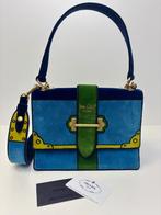 PRADA Cahier div kleuren velours limited edition tas bag, Ophalen of Verzenden, Zo goed als nieuw, Overige kleuren, Handtas