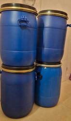 Praktisch Regenton/ bewaar Tonnen/ vooraad ton afsluitbaar, Minder dan 75 liter, Ophalen, Zo goed als nieuw, Kunststof