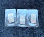 Lotje Drijfhout zilverbaren 3 X 5 gram schaars, Postzegels en Munten, Edelmetalen en Baren, Ophalen of Verzenden, Zilver