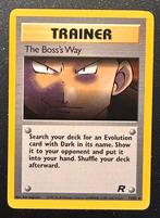 The Boss's Way #73 Pokemon Team Rocket, Verzenden, Zo goed als nieuw, Losse kaart