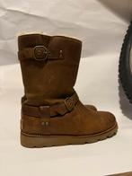 Uggs 36 noira leer waterdicht, Ophalen of Verzenden, Zo goed als nieuw, Bruin