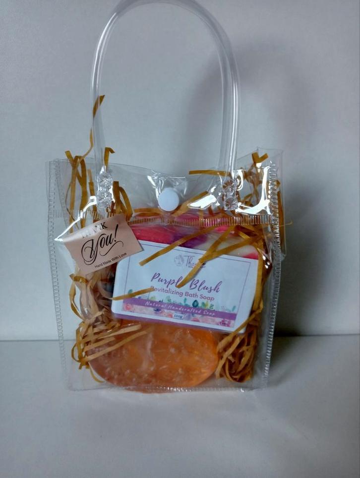 Handgemaakte zeep cadeau set, Sieraden, Tassen en Uiterlijk, Uiterlijk | Lichaamsverzorging, Nieuw, Bad & Douche, Ophalen of Verzenden