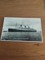 kaart Rms Queen Mary, Verzamelen, Ophalen of Verzenden, 1980 tot heden, Ongelopen, Sterren en Beroemdheden