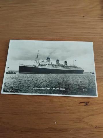 kaart Rms Queen Mary beschikbaar voor biedingen