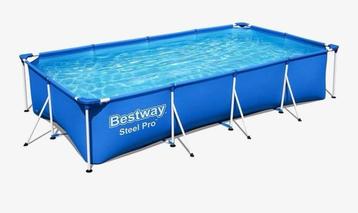 Bestway Steel Pro Zwembad 400x211x81cm - Nieuw in Doos beschikbaar voor biedingen