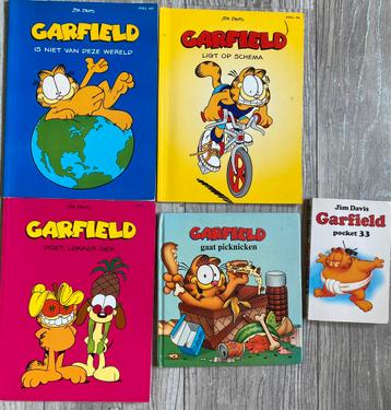 (Strip) boeken van Garfield beschikbaar voor biedingen