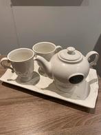 Riverdale Theepot set - porselein - wit, Ophalen, Nieuw, Overige stijlen, Porselein