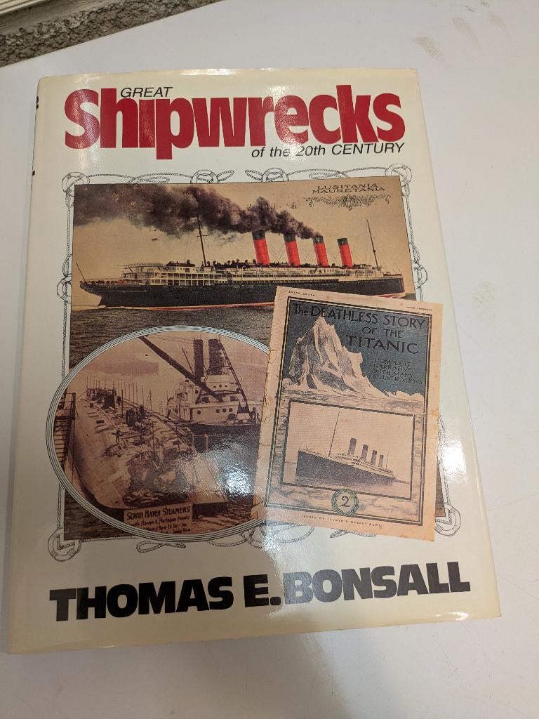 Great Shipwrecks of the 20th Century, Verzamelen, Scheepvaart, Ophalen of Verzenden, Nieuw, Boek of Tijdschrift