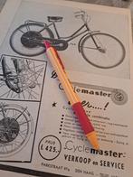 BERINI  Cyclemaster Reclame adv. 1950, Ophalen of Verzenden, Gebruikt