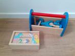 Gratis* domino en houten gereedschap, Ophalen of Verzenden, Zo goed als nieuw, Overige typen