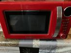 Retro grill magnetron. Mooi rood. 43x25x33 cm met grillfunct, Witgoed en Apparatuur, Magnetrons, Grill, Vrijstaand, Minder dan 45 cm