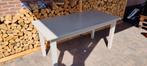 Eettafel 160x80. Taupe kleur geverfd GRATIS, Huis en Inrichting, Tafels | Eettafels, Ophalen, Gebruikt, 50 tot 100 cm, Vijf personen of meer