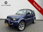 Suzuki Jimny 1.3 JX 4WD Cabrio Trekhaak Bluetooth NAP, Stof, Gebruikt, Zwart, 4 cilinders
