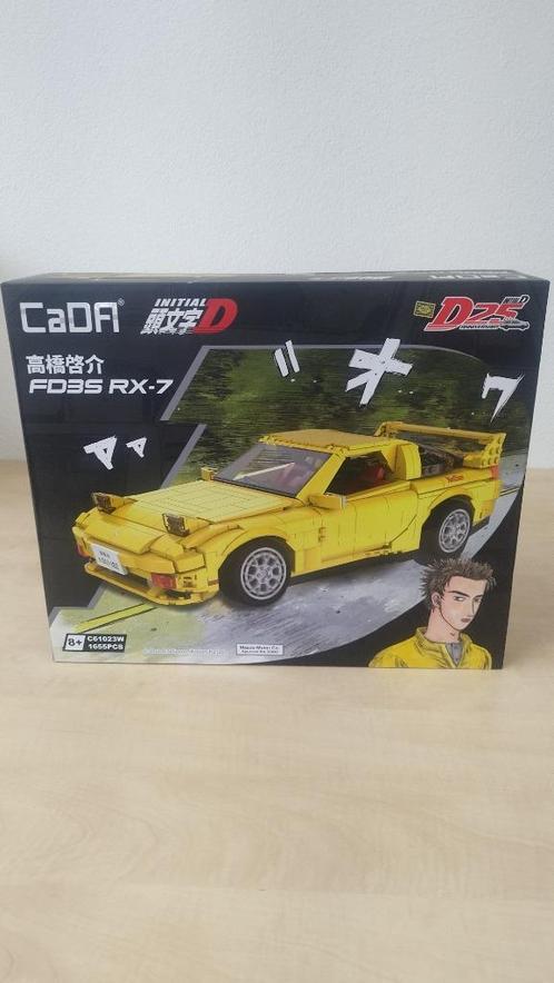 CADA Initial-D FD35 RX-7 C61023W, Kinderen en Baby's, Speelgoed | Bouwstenen, Nieuw, Overige merken, Ophalen of Verzenden