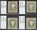 Helgoland - Heligoland - Michel 6xc, 6yh & herdrukken, Ophalen of Verzenden, Duitse Keizerrijk