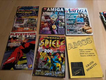 Retro gaming bladen amiga, playstation, pc beschikbaar voor biedingen