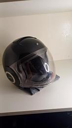 Shark Nano Jethelm Zwart – Maat M | motorhelm met vizier, Ophalen, Tweedehands, Jethelm, Shark