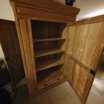 Teak hout jagerskast, Huis en Inrichting, Kasten | Buffetkasten, Ophalen, Teakhout, 50 tot 100 cm, Zo goed als nieuw