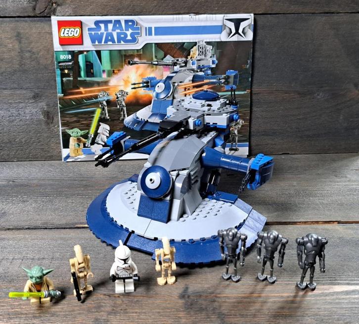 Lego Star Wars set 8018. Armored Assault Tank (AAT), Kinderen en Baby's, Speelgoed | Duplo en Lego, Zo goed als nieuw, Lego, Complete set