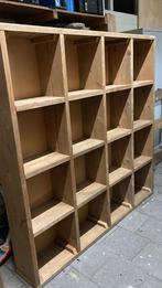 2 Houten Kasten, Ophalen, Met plank(en), Gebruikt, 100 tot 150 cm