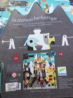 DJECO puzzel, het fantastic kasteel, 54 stukken, Kinderen en Baby's, Speelgoed | Kinderpuzzels, Ophalen of Verzenden, Meer dan 50 stukjes