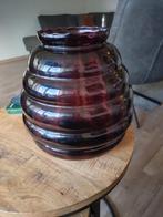 Leerdam gemaakt, Huis en Inrichting, Woonaccessoires | Vazen, Overige kleuren, Ophalen of Verzenden, Minder dan 50 cm, Glas