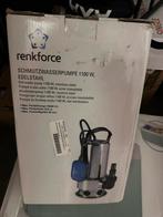 Renkforce Dompelpomp - Nieuwstaat, Ophalen of Verzenden, Zo goed als nieuw, Elektrisch, Dompelpomp