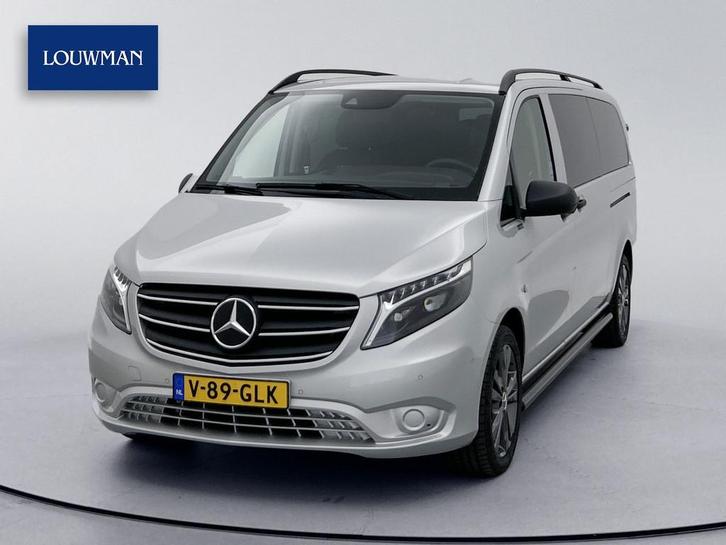 Mercedes-Benz Vito 114 CDI L3 DC Leder Dubbele Cabine XL 2x, Auto's, Bestelauto's, Bedrijf, Te koop, ABS, Achteruitrijcamera, Airbags