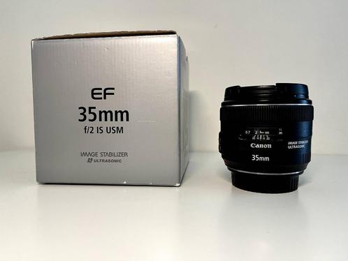 Canon EF 35mm F/2.0 iS USM, Audio, Tv en Foto, Fotografie | Lenzen en Objectieven, Gebruikt, Standaardlens, Ophalen of Verzenden