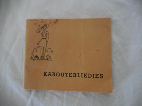 Kabouterliedjes Padvinders (1947), Verzamelen, Scouting, Gebruikt, Boek of Tijdschrift, Ophalen