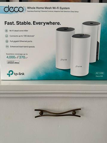 WiFi versterker TP-Link Deco M4(3-pack)