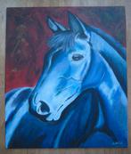 Schilderij: Paard (30 x 40 cm.), Ophalen, Minder dan 50 cm, Oorspronkelijke maker, Nieuw