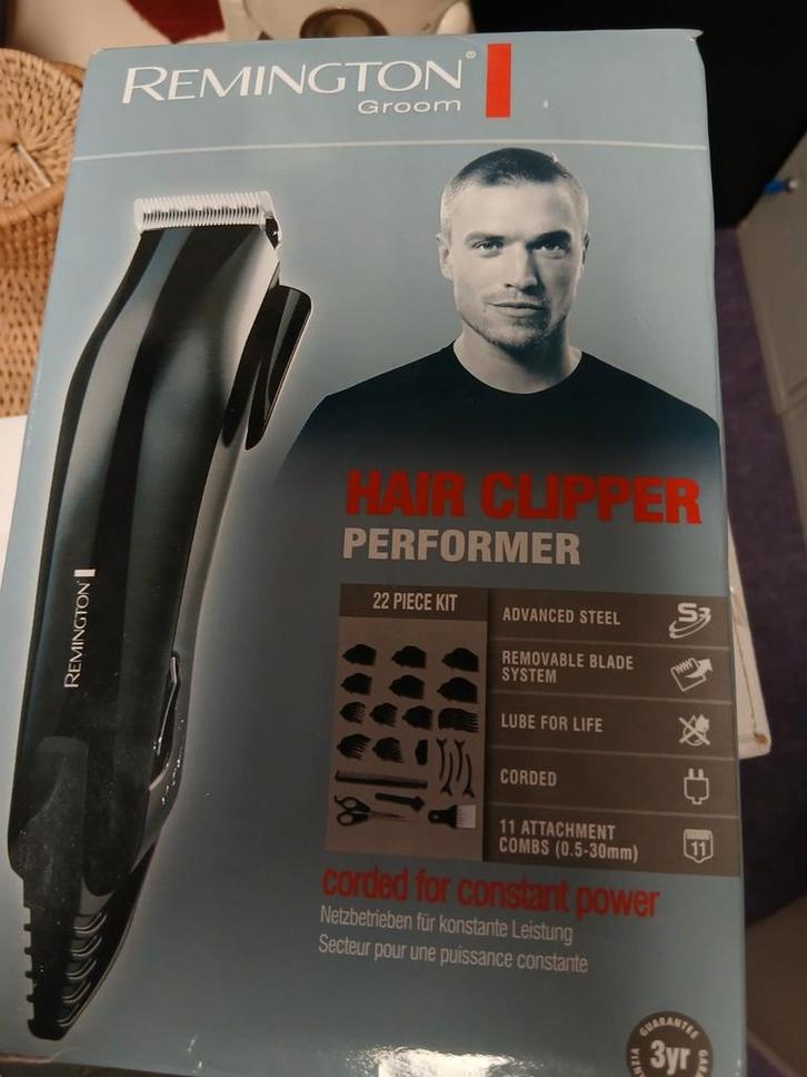 Nieuwe Remington tondeuse - Haarverzorging, Witgoed en Apparatuur, Persoonlijke-verzorgingsapparatuur, Nieuw, Haarverzorging, Ophalen of Verzenden