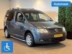 Volkswagen Caddy Rolstoelauto Automaat DIESEL 3+1 of 5+0, Auto's, Automaat, Stof, Gebruikt, Overige modellen