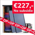 200L Zonneboiler, 2 vlakke plaat collectoren, 2 wisselaars, Doe-het-zelf en Verbouw, Geisers en Boilers, 100 liter of meer, Ophalen