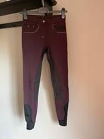 BR burgundy paardrij broek rijbroek 34 of 164 als nieuw, Ophalen of Verzenden, Zo goed als nieuw, Dressuur, Onderkleding