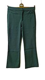 Broek stretch groen, Zara, mt L, Zara, Maat 42/44 (L), Ophalen of Verzenden, Zo goed als nieuw