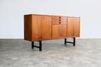 vintage sideboard | dressoir | teak | Zweeds, Teakhout, Gebruikt, Ophalen of Verzenden, Met deur(en)