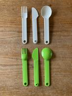 2 Sets Tupperware campingbestek bestekset bestek on-the-go, Huis en Inrichting, Keuken | Tupperware, Ophalen of Verzenden, Zo goed als nieuw