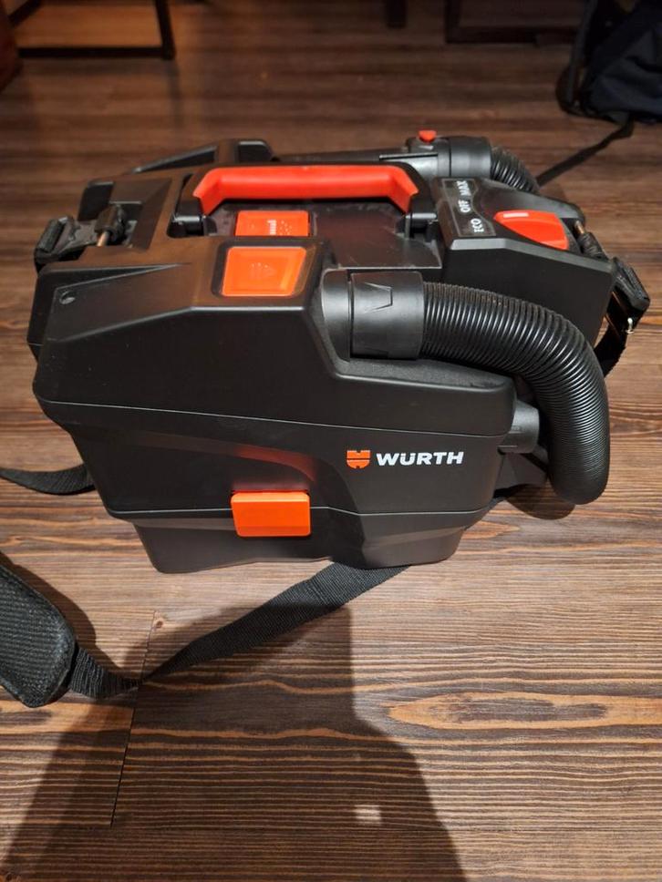 Würth Accu Rugstofzuiger - Compact en Krachtig!, Witgoed en Apparatuur, Stofzuigers, Gebruikt, Stofzuiger, Ophalen of Verzenden