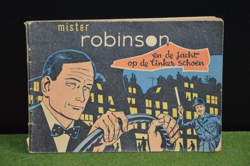 Oud reclame stripboekje : Mister Robinson en de jacht op de, Antiek en Kunst, Curiosa en Brocante, Ophalen of Verzenden