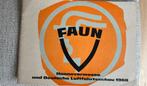 Faun brochure, Verzenden, Gelezen, Overige merken
