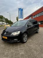 VW Sharan 2.0 TDI 125KW-DSG-7 pers. Elektrisch Zijdeuren, Auto's, Zwart, 4 cilinders, 193 €/maand, 7 stoelen