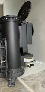 Godin gietijzeren gaskachel, Ophalen, Gebruikt