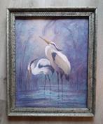 H.R Scholten (1893-1941) - Compositie met twee Reigers, Antiek en Kunst, Ophalen of Verzenden