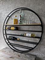 Cadeautop, handgemaakt wijnrek/ drankrek, 5 tot 15 flessen, Nieuw, Ophalen of Verzenden, Metaal