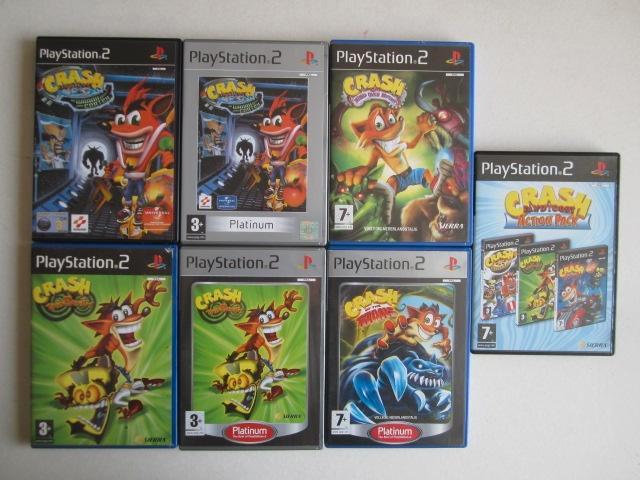 Crash Bandicoot PS2 Playstation 2, Spelcomputers en Games, Games | Sony PlayStation 2, Zo goed als nieuw, Platform, 1 speler, Vanaf 3 jaar