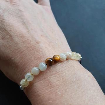 Armband Leeuw (edelstenen) beschikbaar voor biedingen